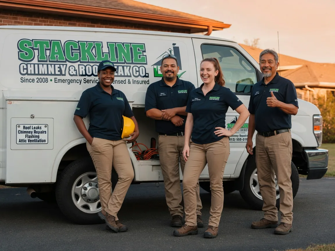 Chimney flashing repair company in Dunn Center, ND
